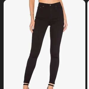 GRLFRND Kendall High Waist Stretch Skinny Jeans Black Magic Woman